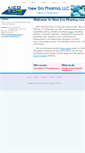 Mobile Screenshot of newerapharma.com